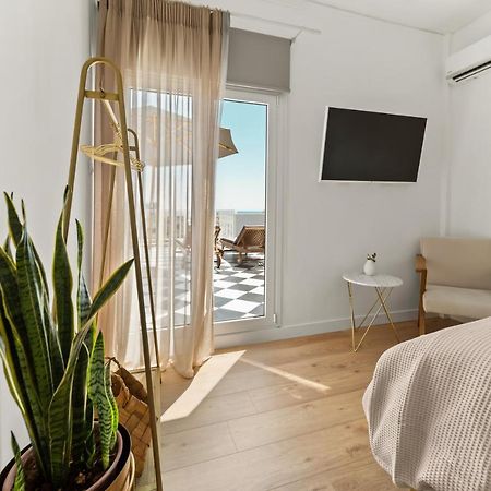 Luxurious Apartment With Big Sea View Terrace - Central Location Atenas Exterior foto