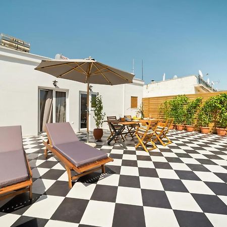 Luxurious Apartment With Big Sea View Terrace - Central Location Atenas Exterior foto